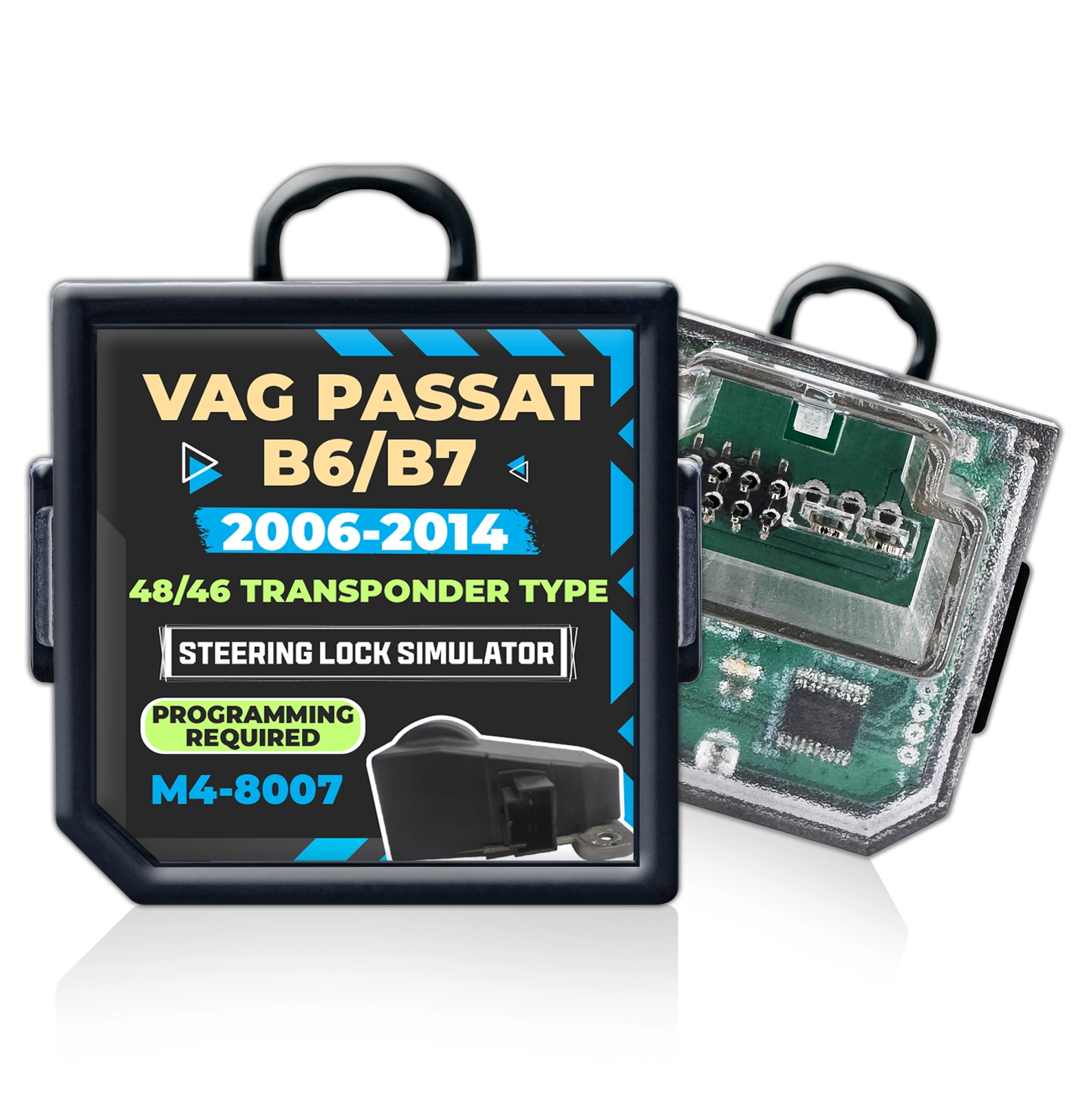 Volkswagen VW B6 / B7 Passat Emulator for 48 / 46 Transponder Type Steering Lock Emulator