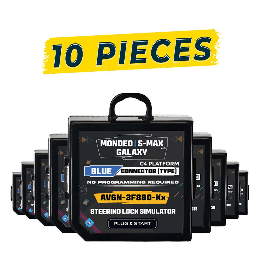 Ford Mondeo S-Max Galaxy Steering Lock Simulator Emulator