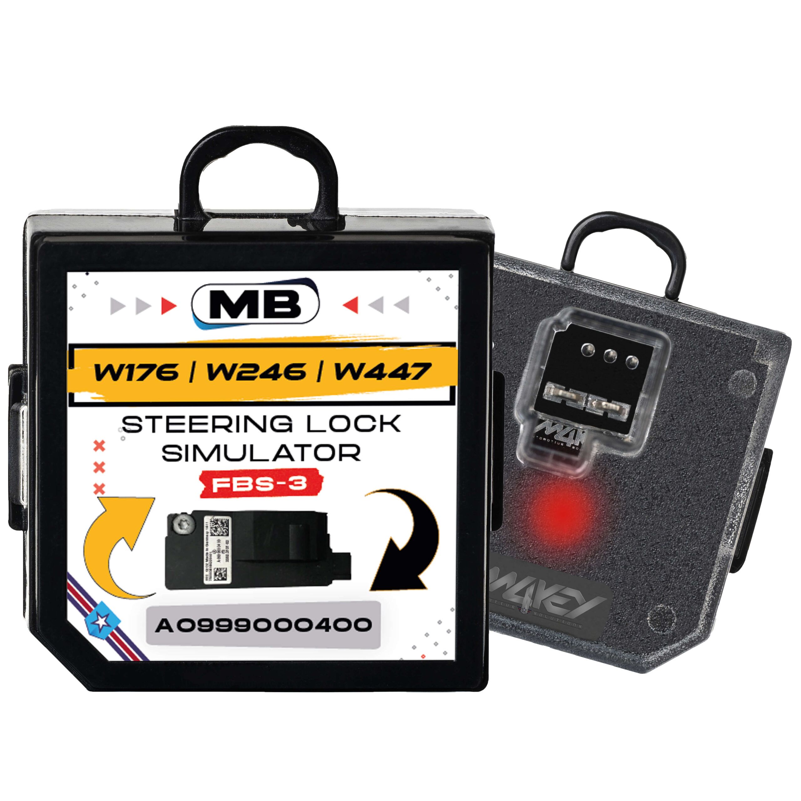 Mercedes steering column lock