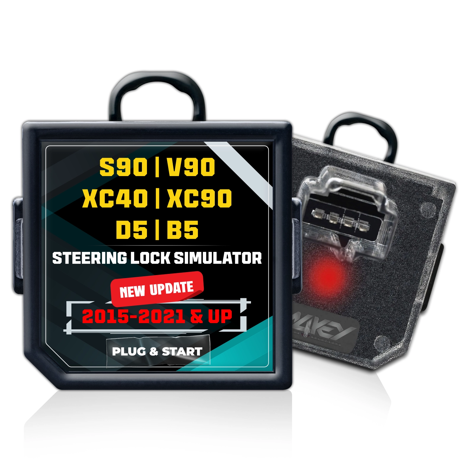 Volvo S90 – V90 – XC90 - V60 - XC60 - XC40 New Update 2015 2023+Steering Lock Emulator