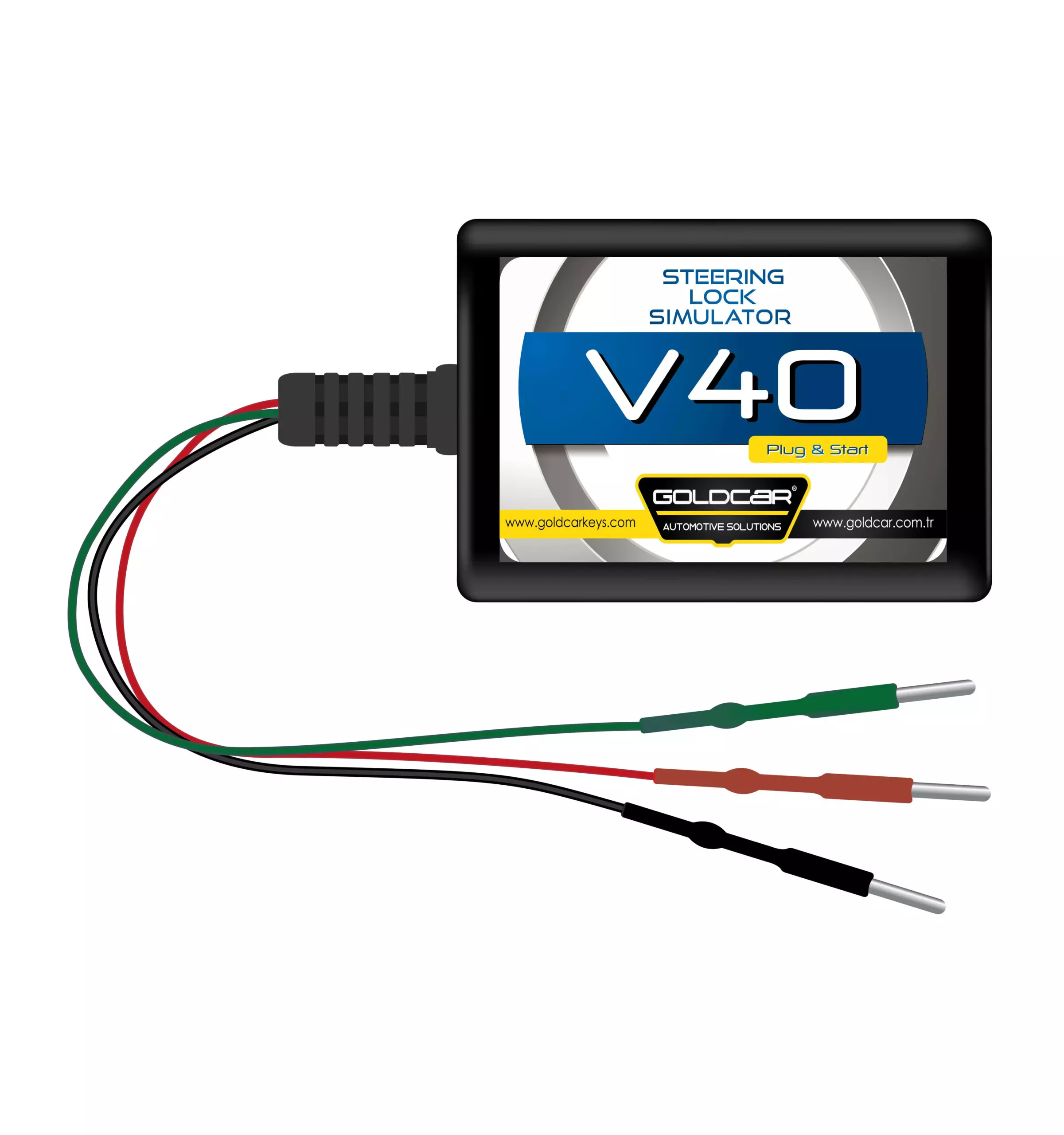 For Volvo V40 Steering Lock Emulator Simulator ( WIRED CONNECTOR )